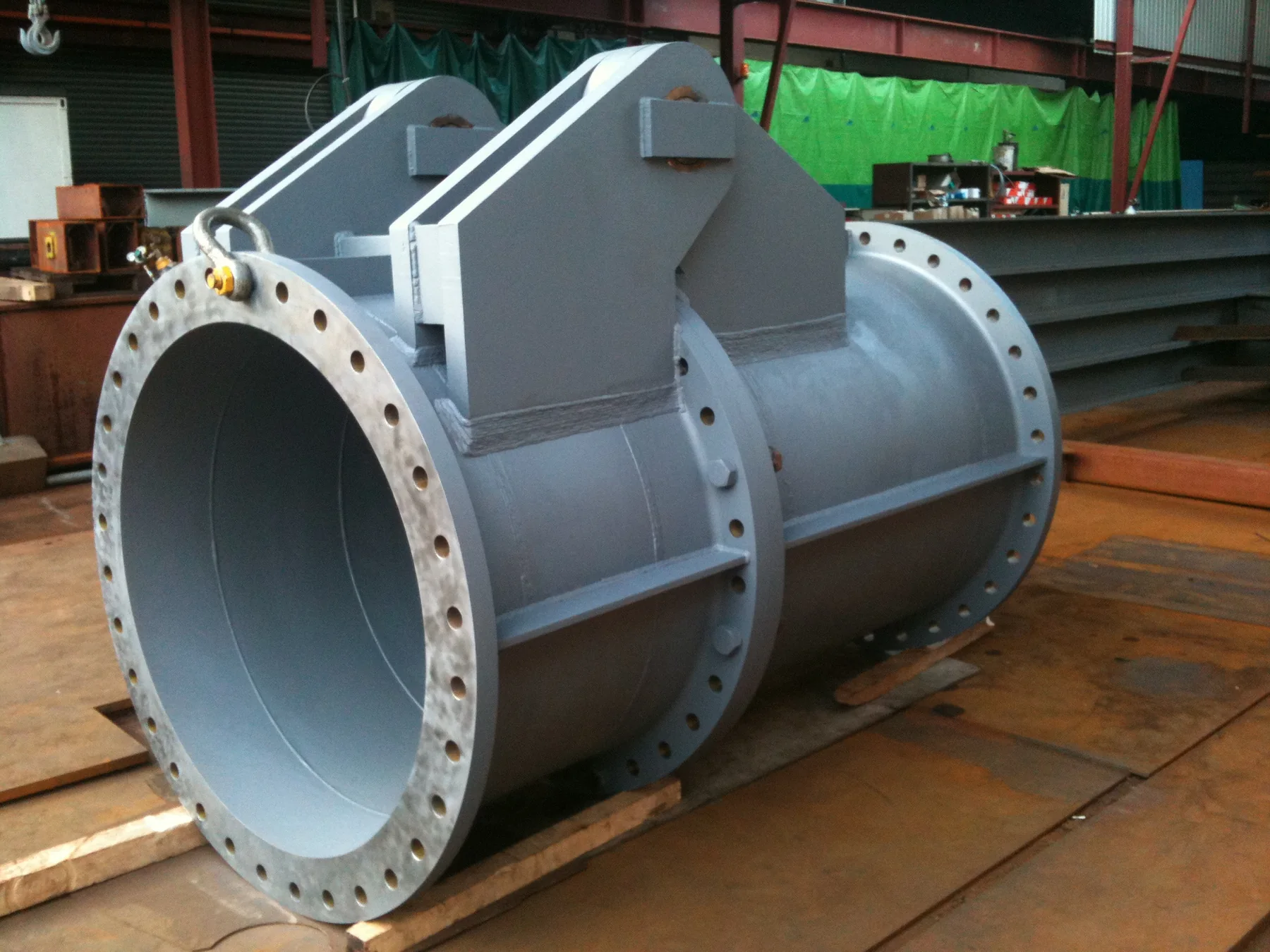 Barge-loading assembly