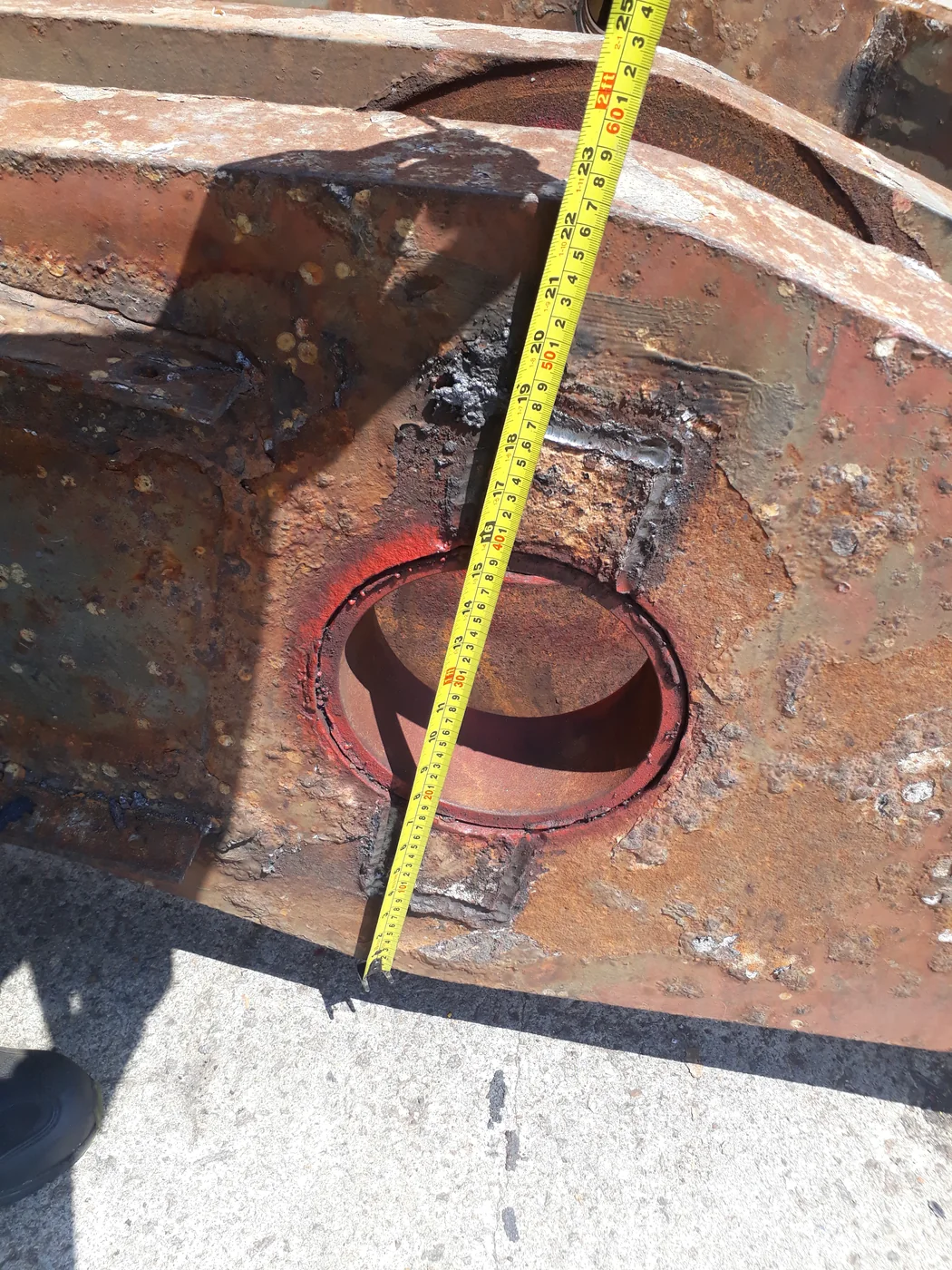 Cardan ring repair