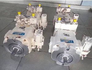 Hydraulic component range