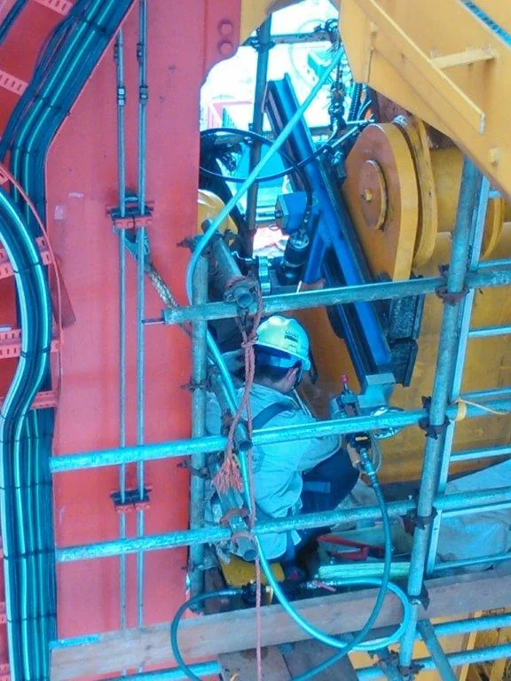 Tensioner pin machining
