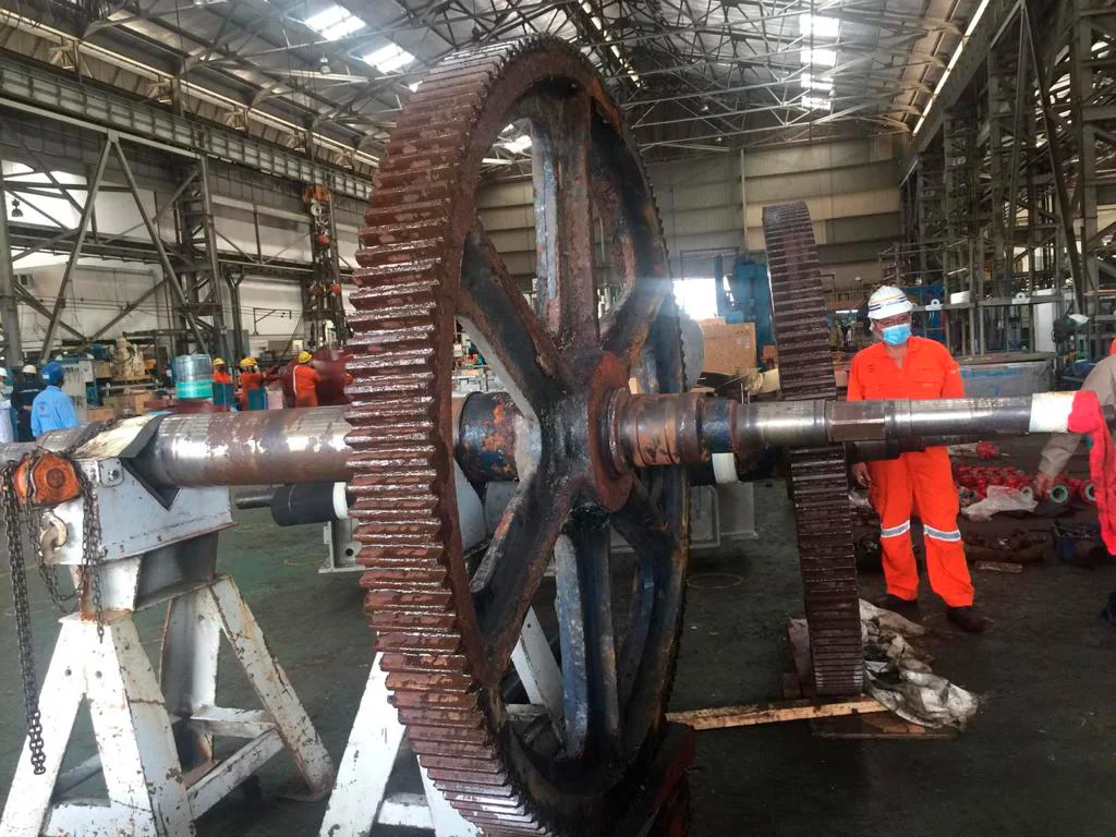 Towing winch refurbishment